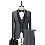 Hotsale Performance Groom the Man Three-Piece Shawl Collar Men's Suit