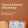 Hy Flower Gift - Bohemian Ceramic Bowl and Tableware Creative Gift with Hand Gift Set Bowl