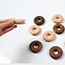 Hy Modern Ins Beech Donuts Black Walnuts Wooden Sealing Clips Creative Solid Wood Snack Clips Tea Sealing Strips