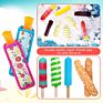 Ice Pop Sleeves Popsicle Holders Neoprene Ice Pop Sleeve Freezer Popsicle Cover for Kids Adult