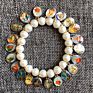 Icon Charm Bracelets, Catholic Bracelet with 21 Religious Medals of Mary, Jesus and Saints