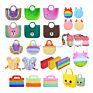 Ideas Colorful Popular Stress Relief Cute Cartoon Fidget Keychain Small Cartoon Wallet of Coin Purse Fidget