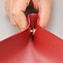 In Stock Folding Leather Valet Tray Pu Leather Organizer Tray with Small and Big Size