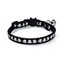 in Stock Holiday Halloween Design Printed Logo Pet Cat Dog Collar with Bell