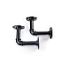 Industrial Pipe Shelf Retro Wall Mount Iron Pipe Shelf Floating Bracket
