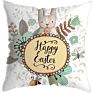 Innermor Printed Animal Cushion Covers Easter Style Cushion Cover 45X45