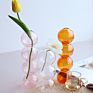 Ins Style Colorful Transparent Glass Hydroponics Plant Arrangement Vase