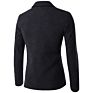 Italy Men's Single Breasted Checked Slim plus Size Velvet Casual Blazer Jacket for Men