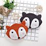 Ivy80009B Kids Mini Side Bag Fox Pattern Bag Small Coin Purse