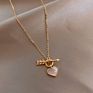 Jewelry Arrow Heart Pendant Necklace