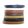 Jordan 1 Thin Flat Wax Shoelaces Waxed Cotton Shoe Laces Thread Solid Color Dress Boots Shoelace