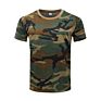 Jungle Camo Outdoor Tactical Military Camouflage T-Shirt Men Breathable Us Army Combat T Shirt Quick Dry Camo Outwear Camp Tees