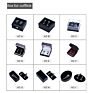 Kaidvll Cufflinks Luxury White Stripe Rectangle Cufflink Crown Crystal Novelty Cufflink for Mens