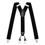 Kaidvll Pattern Design Y Back Adjustable Clip Promotional Leather Suspenders