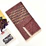 Kenshelley Retro Jacquard Knitted Scarf Super Soft Scarves Gift Warm 100% Cashmere Scarf for Women