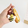 Keychains Little Bee Key Chain Creative Alligator Car Key Chain Car Key Chains