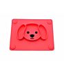 Kids Feeding Mat, Toddlers Placemat,Baby Silicone Strong Suction Plates