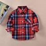 Kids Flannel Shirt Plaid Boys Kids Clothing Toddler Boy Clothes Kid Girl Flannel Shirt Whole