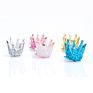 Kids Hair Crown Bows with Full Covered Hair Clips for Baby Girls Mini Hair Pins