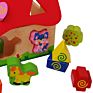 Kids Toys Montessori Educational Toys Farm House Geometric Shape Sorter Toy with Animals