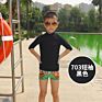 Kid's Uv Protection Long Sleeve Chlorine Resistant Rashie Upf 50+ Rash Guard