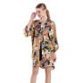 Kimono Beach Wear 100%Viscose Kimonos Women Floral Print Kimono