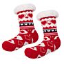 Knit Women Thick Sherpa Fleece Lined Thermal Fuzzy Christmas Fluffy Slipper Socks