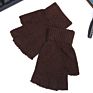 Knitted Fingerless Gloves Men Soft Warm Half Finger Wool Gloves