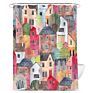 Koi Fish Shower Curtain 3D Digital Print Shower Curtain Chinese Style