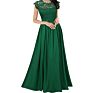 Lady Elegant Evening Gown Floral Lace Party Maxi Dress