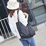 Large Capacity Leisure Women Shoulder Handbag Canvas Tote Bags with Printed Logo