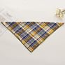 Large Pet Scarf Pet Bandana for Dog Cotton Plaid Washablebow Ties Collar Cat Dog Scarf Accessories