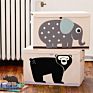 Large Toy Box Chest Storage with Fliptop Lid Collapsible Kids Toys Boxes Bins Organizer for Playroom Closet Home Organization