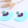 colorful stud earrings