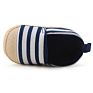 Latest Design Fancy Design Naval Stripe Toddler Casual Striped Shoes for Baby Boy