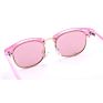 Latest Metal Plastic Combination Kids Glitter Girls Sunglasses