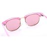 Latest Metal Plastic Combination Kids Glitter Girls Sunglasses