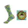 Latest Women's Happy Cute Donut Pattern Warm Christmas Socks Gift Box