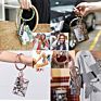 Hot Sale Amazon Leather Key Ring Keychain Wallet Wristlet Bracelet