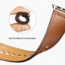 Leather Strap Single Loop without Buckle for Apple Watch Band