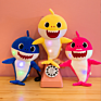 Led Singing Shark Musical Kawaii Whale Shark Plush Toys