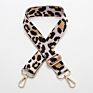 Leopard Print Pattern Adjustable Replaceable Webbing Shoulder Strap