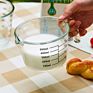 Linuo 250Ml Top Measuring Cups Glass Baking Tool Glass Measuring Cup with Handle