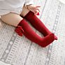 Little Infant Baby Korean Spanish Sock Cotton Bow Baby Knee High Socks for Girls
