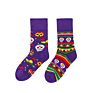 Live Show #11 Personality Mismatched Ab Cotton Kids Happy Socks