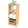 Bamboo Corner Shelf