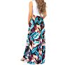 Loose Fit Soft Sleeveless Pregnant Women Floral Maternity Maxi Dresses