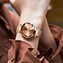 Luxury Civo Wrist Female Alloy Case Crystal Bracelet Silver Stainless Steel Mesh Belt Quartz Watch