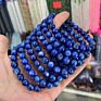 Luxury Feng Shui Rose Quartz Jade Stone Bead Bracelets Simple Men's Natural Gems Stone Healing Crystal Bracelet