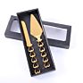 Luxury Handle Cake Shovel Cutter Zinc Alloy Pizza Cake Knife and Server Set